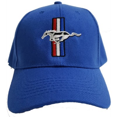 Cap Childs Royal Blue with Pony + Bars